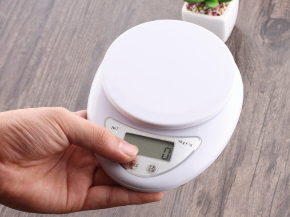 Mini kitchen scale 5Kg mini simple kitchen health baking scale Electronic scale precision 0.1g